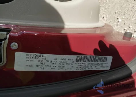 2016 Chrysler Town & Country Limited Platinum z USA, uszkodzony, nr VIN 2C4RC1GG7GR120515